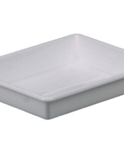 Bürkle Laboratory Tray 180x225x45 mm White PP Tray Base