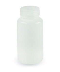LLG Wide Mouth Bottle, 2000 mL, Round, HDPE with Screw Cap