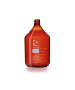 DWK Duran 5L Amber Glass Laboratory Bottle, GL 45, Without Cap