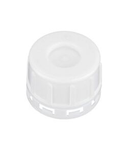 Kautex Textron Closure PP White with PTFE Insert and Originality Ring for Bottles 100-250 mL