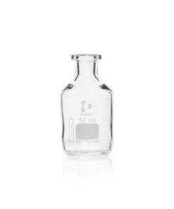 DWK Duran Narrow Neck Bottle 50ml, Clear, Without Cap