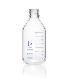 DWK Duran Laboratory Bottle 1000 ml, Clear Pressure Plus, GL45, Pressure Resistant -1/+1.5 Bar​