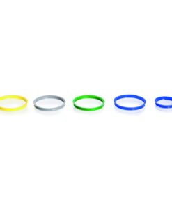 DWK Duran Filling Rings, PP Green, GL45, Pack of 10