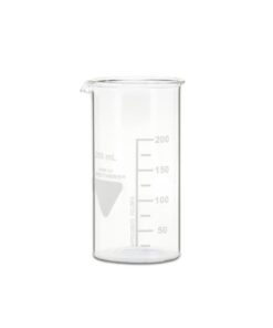 Scherf Beakers 250 ml, High Form, Boro 3.3, With Division and Spout, Pack of 10
