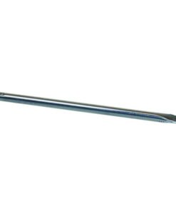 LLG Spatula, Double End, Curved, 180 mm, Stainless Steel, Spoon 15 x 35 mm