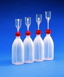 Kartell Adjustable Volume Dispenser Bottle 500 mL PE with Measuring Container 50 mL PMP