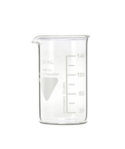 Scherf Beakers 150 ml, High Form, Boro 3.3, With Division and Spout, Pack of 10