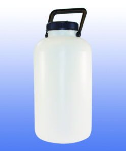 LLG Bottle Carboy 10 Ltr, Wide Mouth Ø 210 x H 420mm, without Stopcock, HDPE