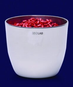 ISOLAB Melting Crucible 53x43mm Stainless Steel