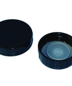 Klett-Kunststofftechnik Screw Caps PP for 250 and 500 mL Bottles DIN 55, Pack of 100