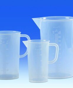 VITLAB Measuring Jugs, 50 ml, PP, Moulded Graduation