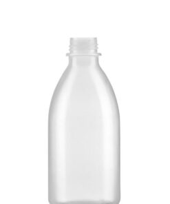 Kautex Narrow Neck Bottle 250 mL, LDPE Clear, Without Screw Cap (Use with 6.291 535)