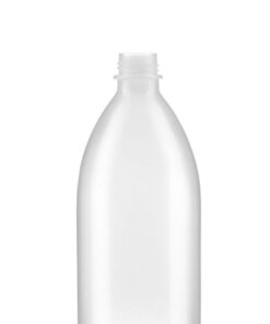 Kautex Narrow Neck Bottle 500 mL, LDPE Clear, Without Screw Cap (Use with 6.291 535)