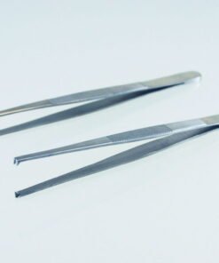 LLG Forceps 115 mm, Blunt/Straight, General Use, Stainless Steel