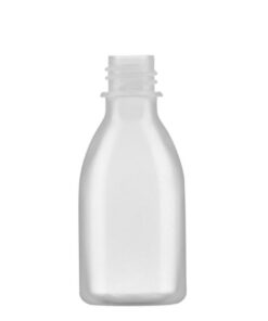 Kautex Narrow Neck Bottle 50 mL, LDPE Clear, Without Screw Cap (Use with 9.072 773)