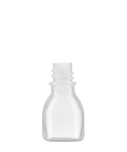 Kautex Narrow Neck Bottle 10 mL, LDPE Clear, Without Screw Cap (Use with 9.072 771)