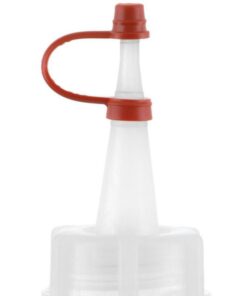Kautex Small Captive Cap, Red PVC for Containers 9073314 / 315 / 318 / 319