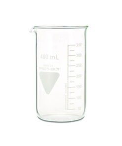 Scherf Beakers 100 ml, High Form, Boro 3.3, With Division and Spout, Pack of 10