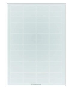 Cryogenic Labels Cryo-LazrTAG, 45mm x 20mm white, -196°C...+120°C, pack of 896 labels