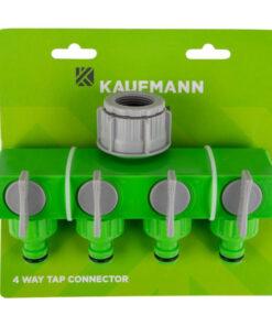 Kaufmann Garden Tap Connector 4 Way