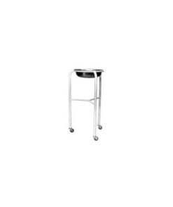 Mobile Single Bowl Stand _ Epoxy Powder Coated Throughout