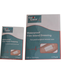 CritiCare Waterproof Film Island Dressing