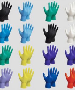 MAPA Ultranitril Unit 492 Chemical Protection Gloves, Nitrile, Length 32 cm, Size 6-6.5, Pack of 10 Pairs