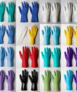 Unigloves Nitrile Gloves Red Pearl Size XL, Powder-Free, Non Sterile, Rolling Edges, Micro Roughened Finger Tips, Pack of 10x100