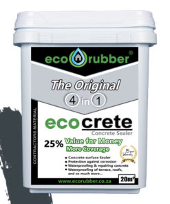 Eco Rubber Eco Crete 20Kg Charcoal