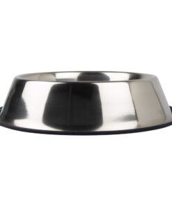 Dog Bowl S/Steel Non Tip Anti Skid 34Cm / 1980Ml