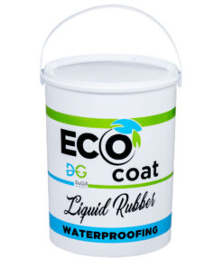 Ecocoat Light Grey 5L Rubber Waterproofing Paint
