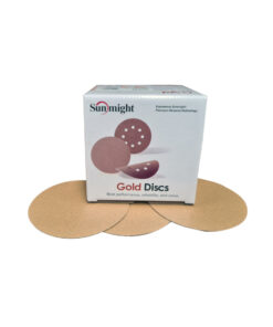 02211 Sunmight Velcro Gold Disc 125Mm No Hole (220) - 100Pc