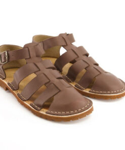 Bata Safari Mens Sandal Close Toe Cognac Size 11