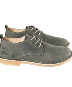 Bata Safari Woodlands Mens Shoe Charcoal Size 10