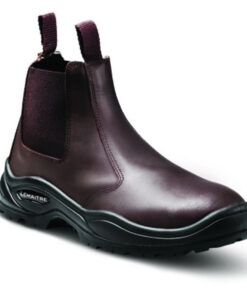 Lemaitre Safety Boot Nstc Zeus Brown Size 8