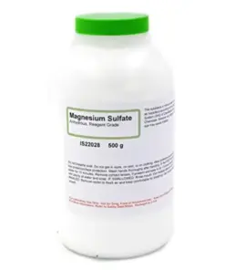 Magnesium Sulfate, Anhydrous, 500g AR