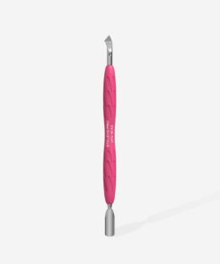 Alternative view of Staleks Manicure pusher Gummy with silicone handle UNIQ 10 TYPE 4.2 (rounded narrow pusher and bent blade)