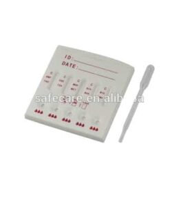 Alternative view of Safecare Single-Drug 6 Screen Test Device – Urine
