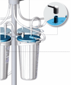 Surgical Suction Flovac Lid Connector 5’s