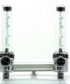 Double Oxygen Flowmeter