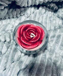 Alternative view of Rose Soy candle | Merlot