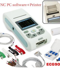 Alternative view of ECG CMS90A HandHeld with Printer