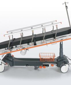 Alternative view of NTCR SD 09 Emergency patient stretcher – Hydraulic