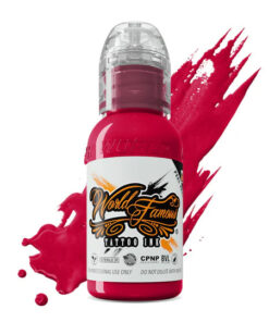World Famous Tattoo Ink | Rose Red 30ml