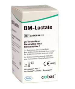 Accutrend BM-Lactate Test Strips (25 Strips)