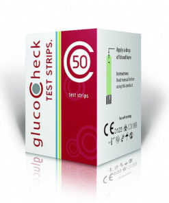 Glucocheck Glucose Test Strips (50/Vial)