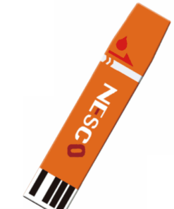 NESCO NW-07 MultiCheck Meter Test Strips - Hemoglobin (25/Vial)