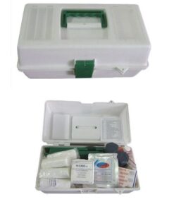 Alternative view of First Aid Kit Regulation 7 Plastic Box – Body Fluid Included