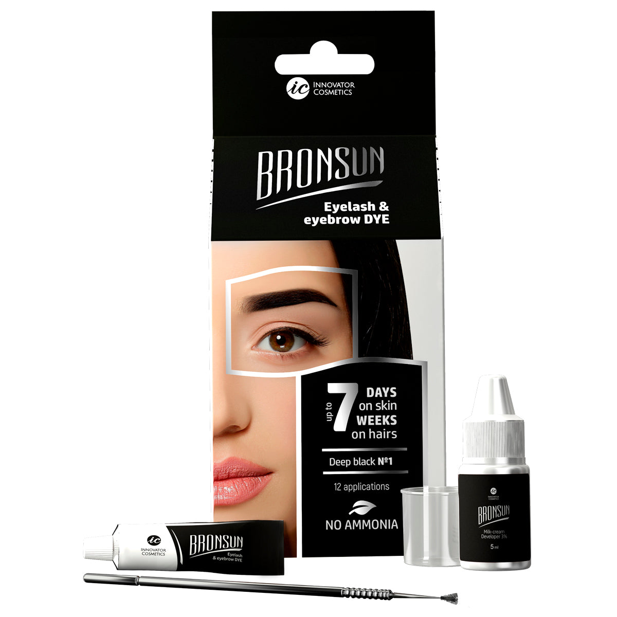 Bronsun Eyelash & Eyebrow dye Home kit - Image 4