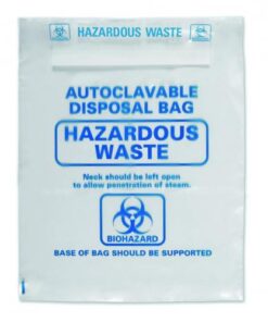 Autoclavable bags 310 x 360mm Clear 200/pk